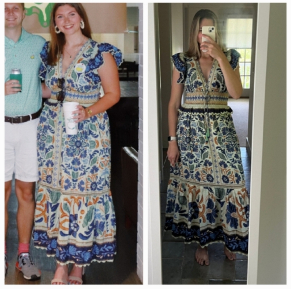 Farm Rio Ocean Maxidress - Picture 7 of 7